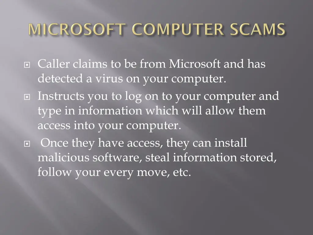 caller claims to be from microsoft