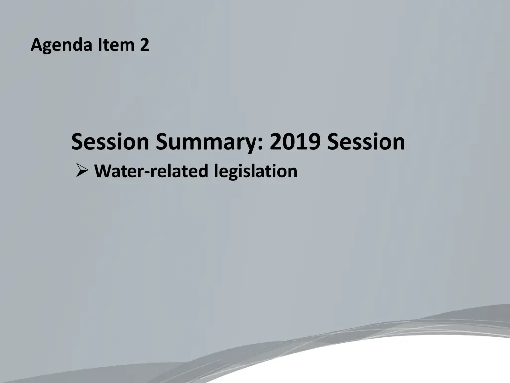 agenda item 2