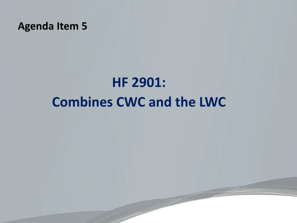 agenda item 5