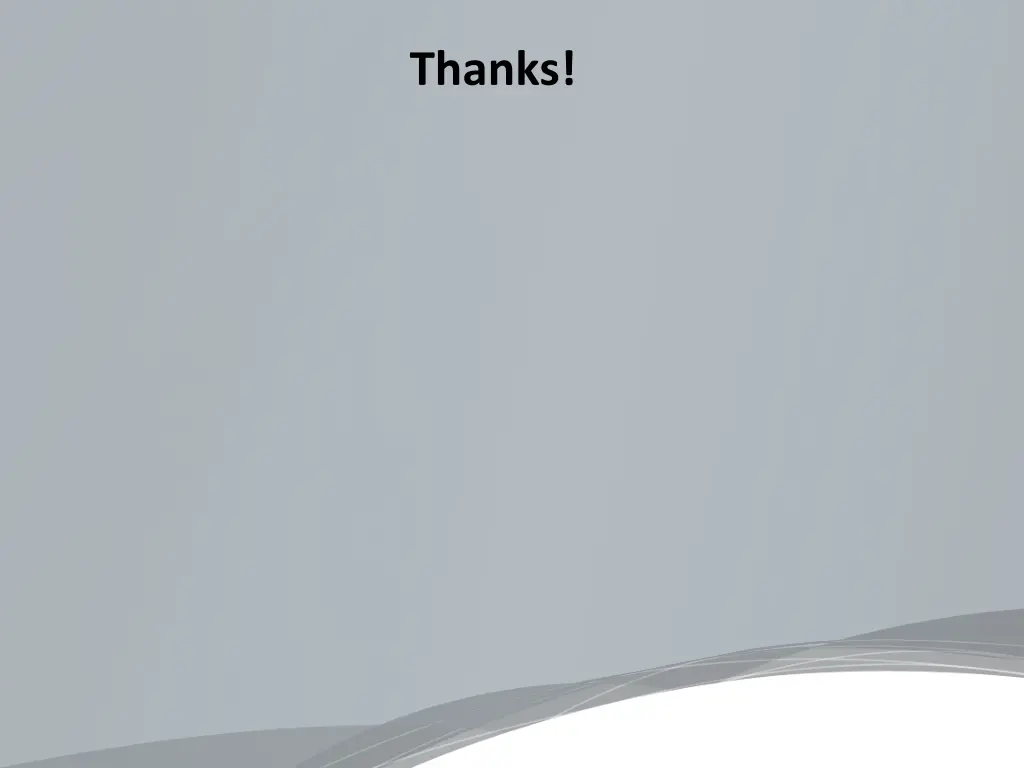 thanks