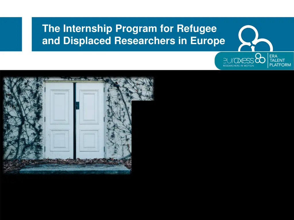 the internship program for refugee and displaced