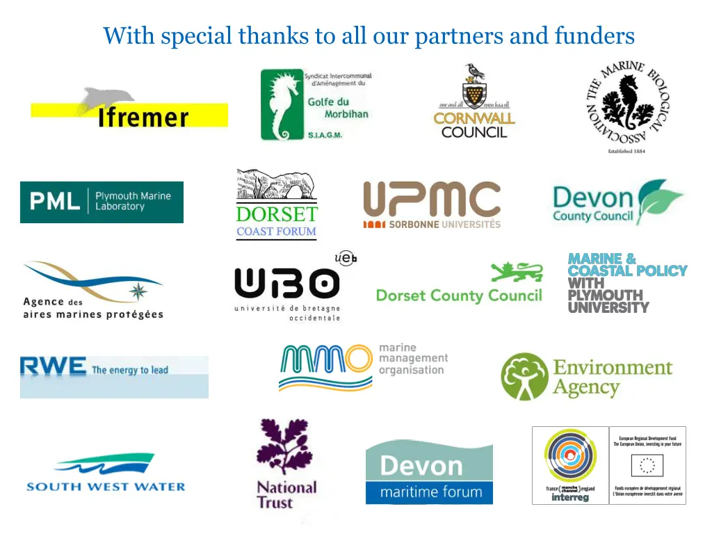 with special thanks to all our partners