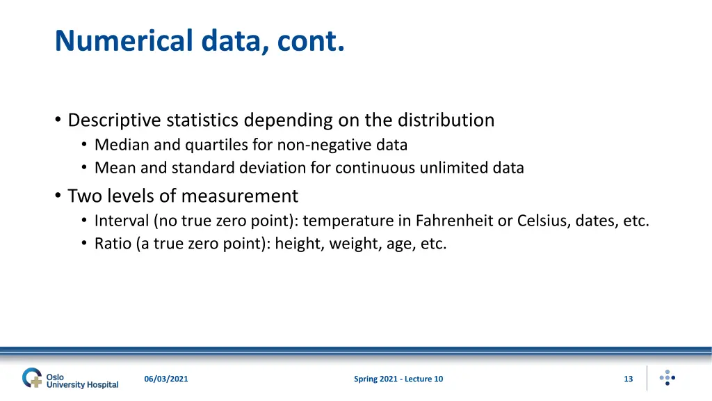 numerical data cont 1