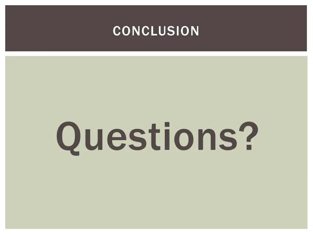 conclusion 4