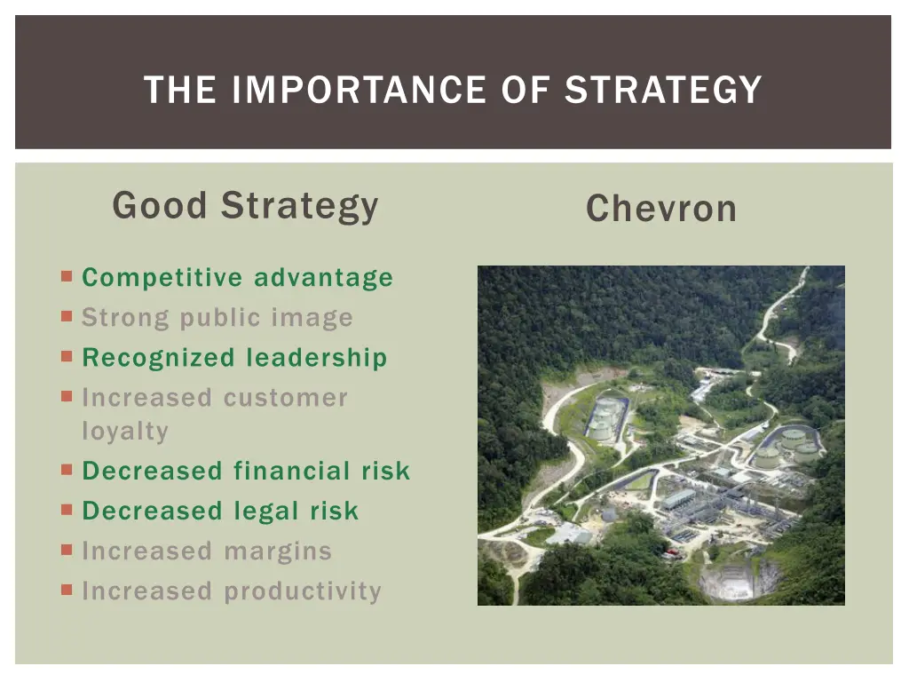 the importance of strategy 5