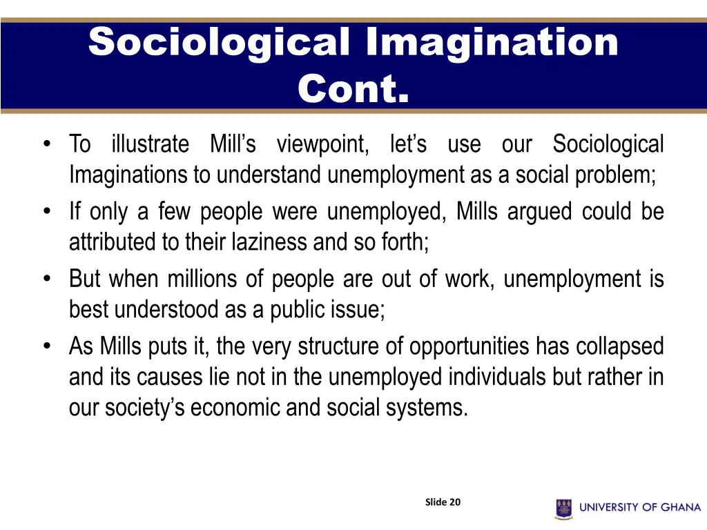 sociological imagination cont 1