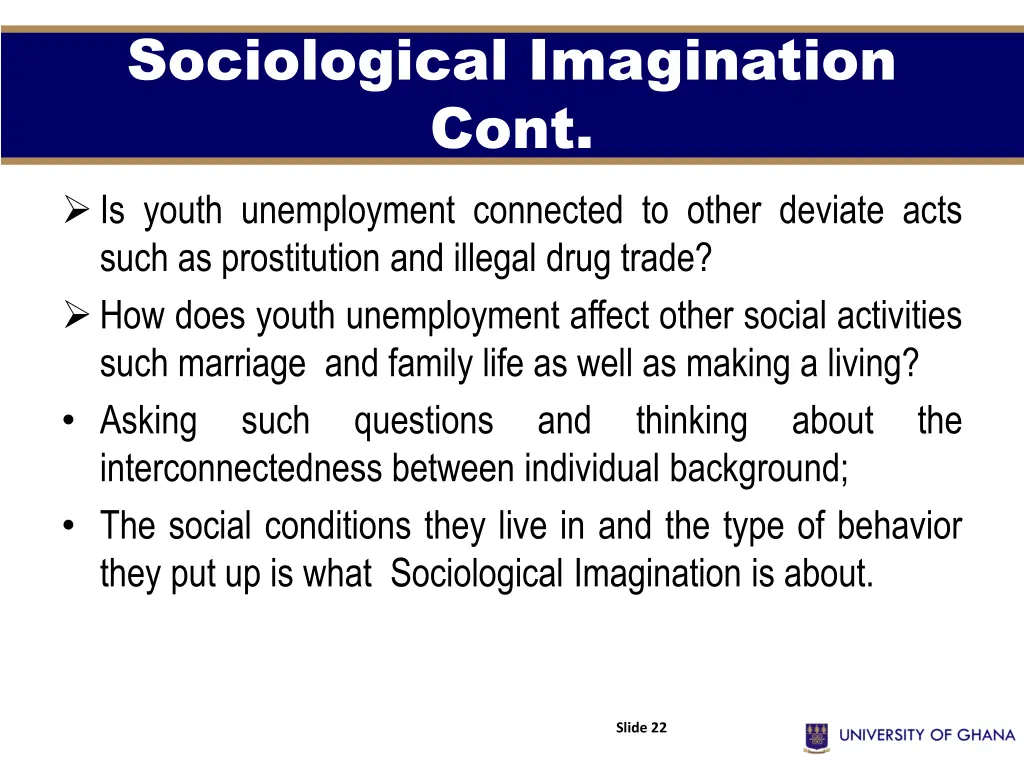 sociological imagination cont 3