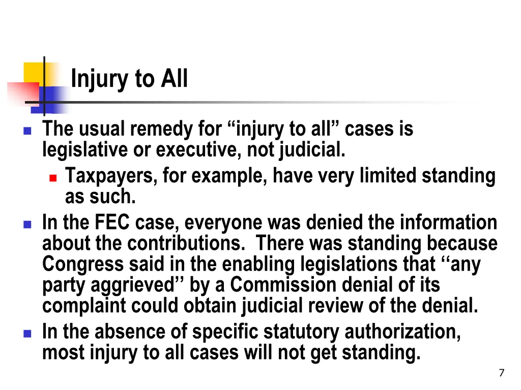injury to all