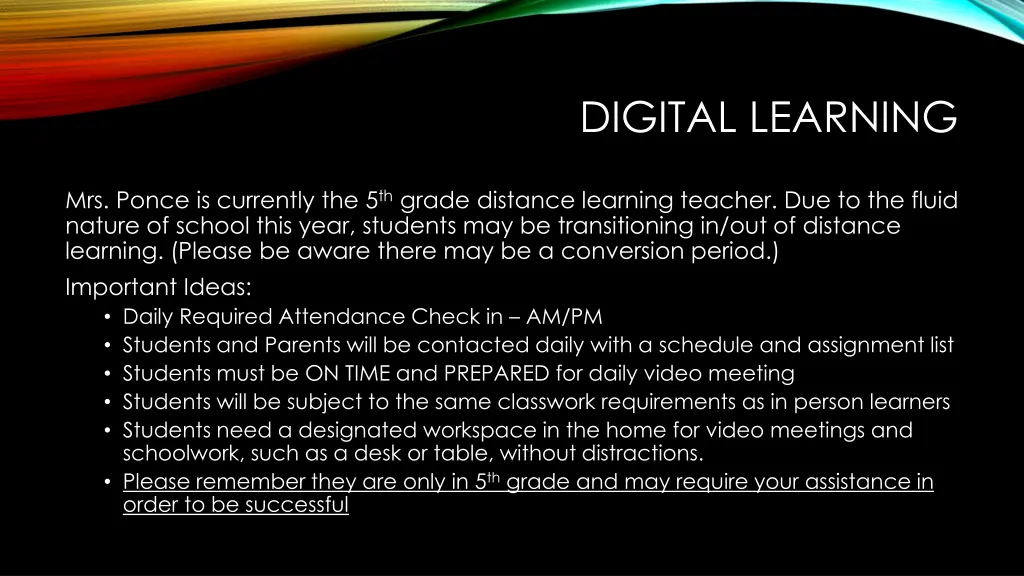 digital learning