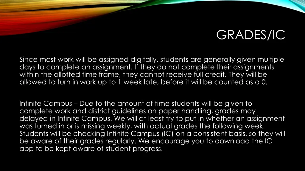 grades ic