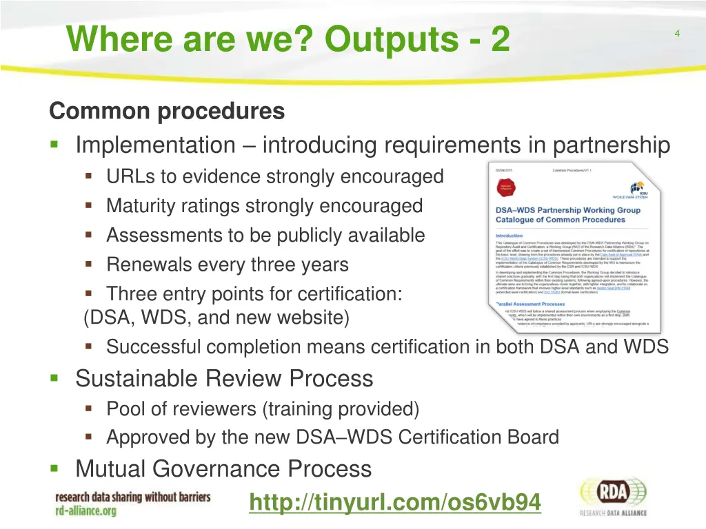 where are we outputs 2