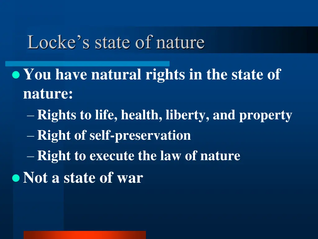 locke s state of nature