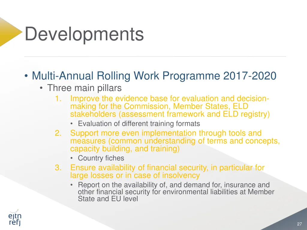 developments 2
