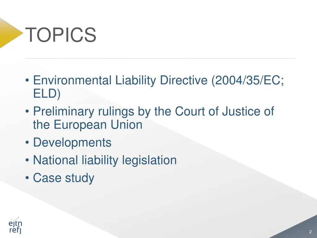 topics