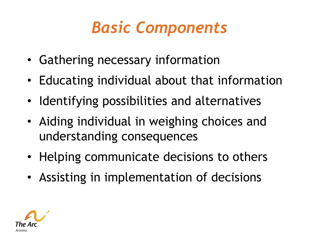 basic components