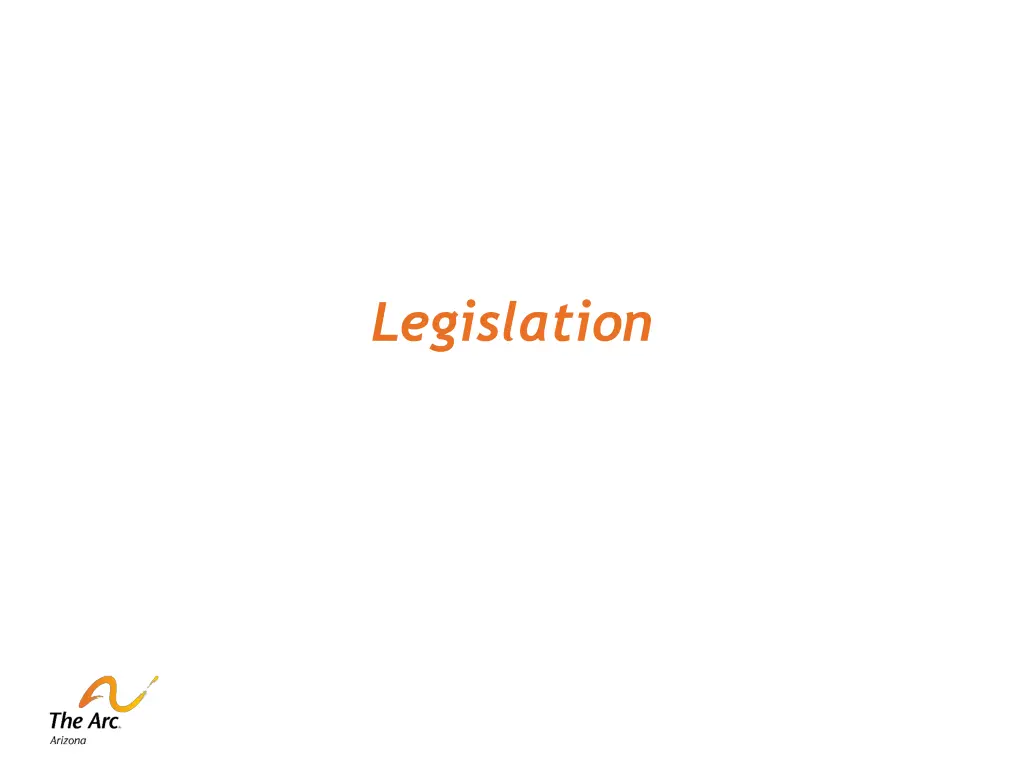legislation