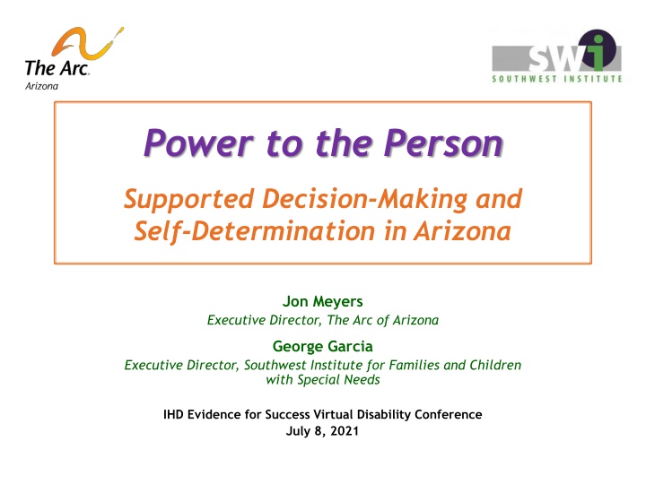 power to the person