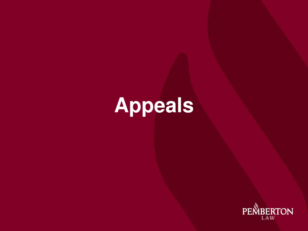 appeals