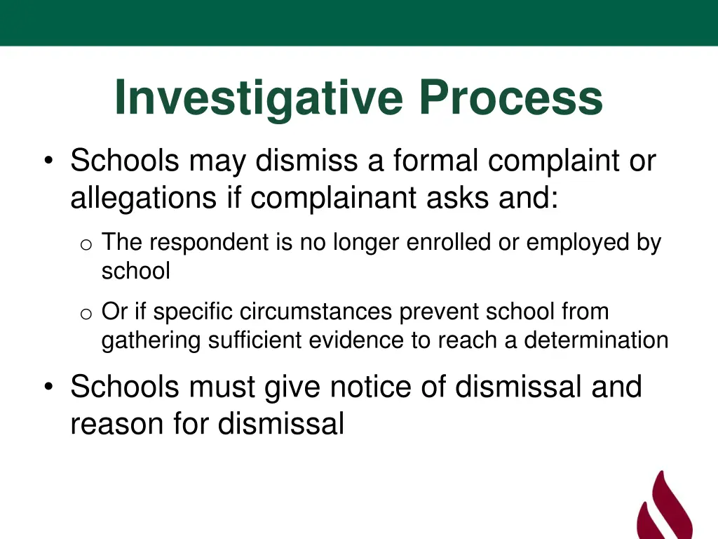investigative process