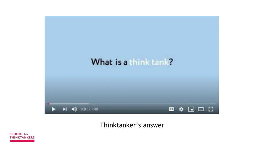 what is a think tank 2