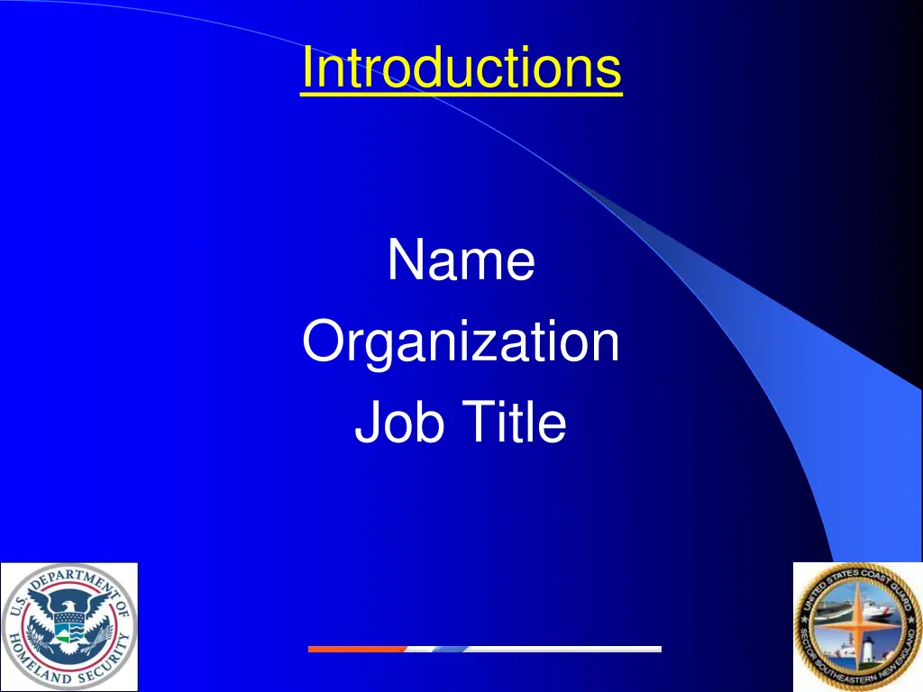 introductions