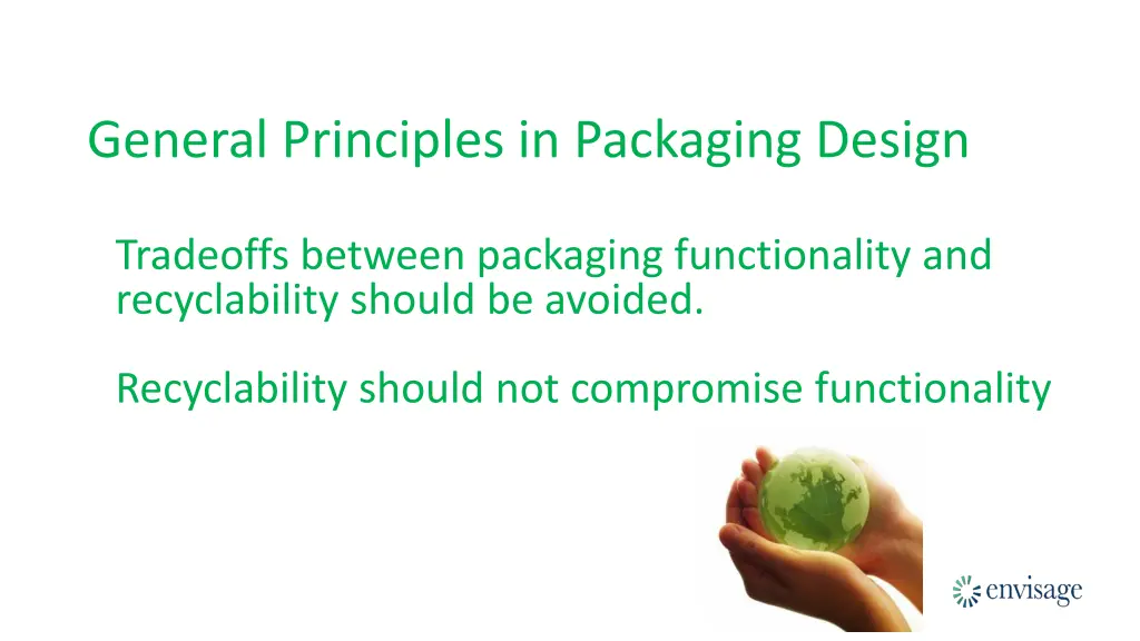 general principles in packaging design