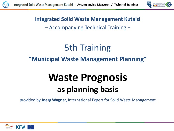 accompanying measures technical trainings