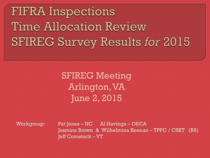 sfireg meeting arlington va june 2 2015
