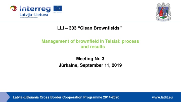 lli 303 clean brownfields
