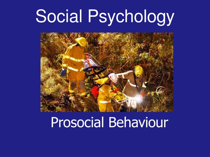 social psychology