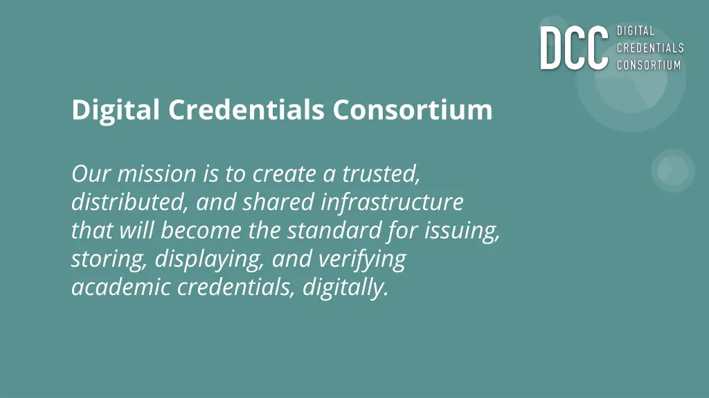 digital credentials consortium