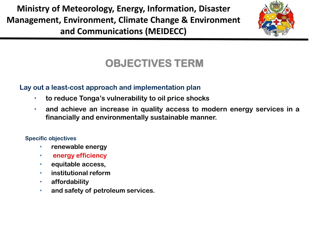 ministry of meteorology energy information 1