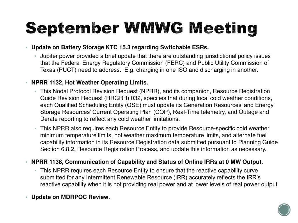 september wmwg meeting september wmwg meeting 1