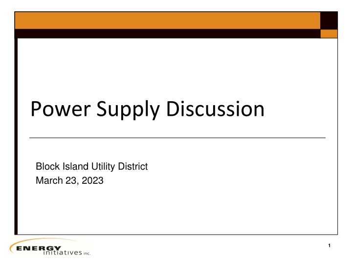 power supply discussion