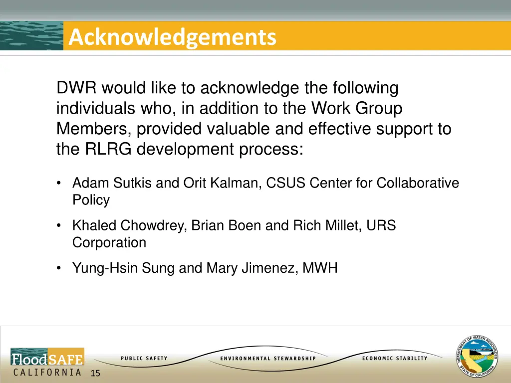acknowledgements