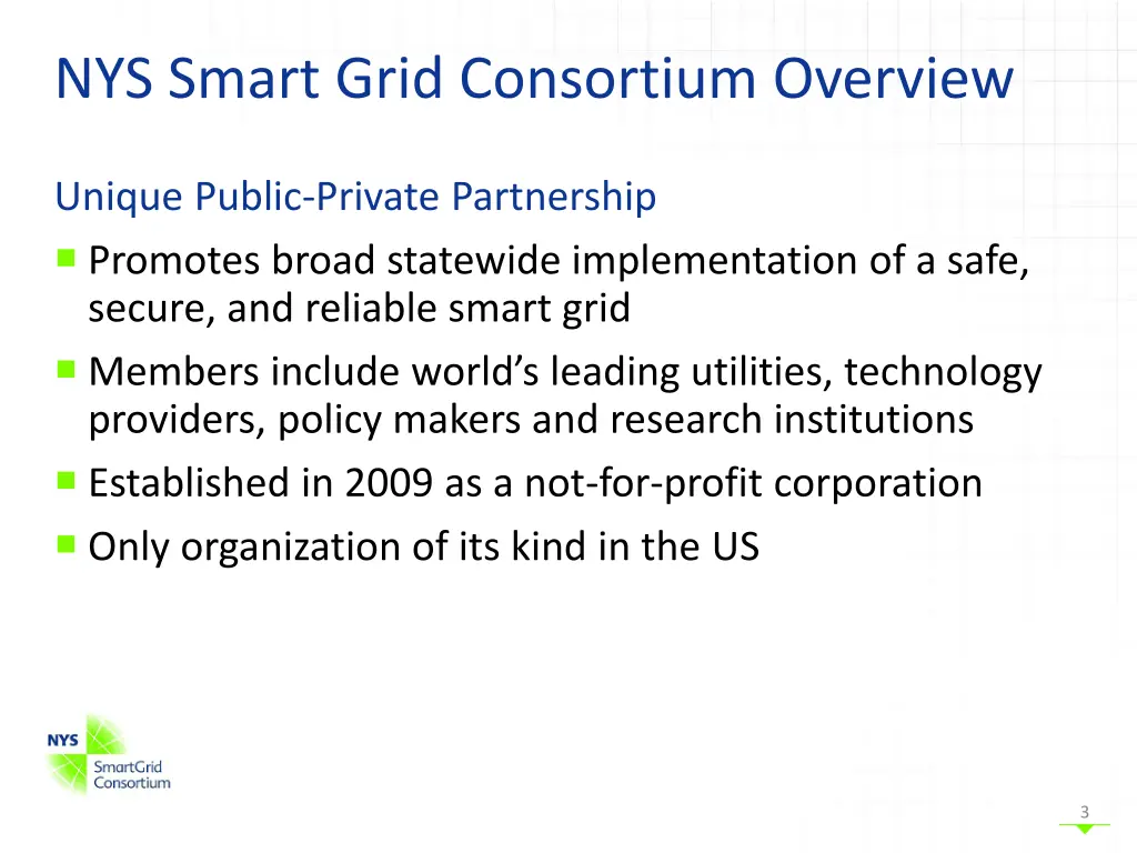 nys smart grid consortium overview