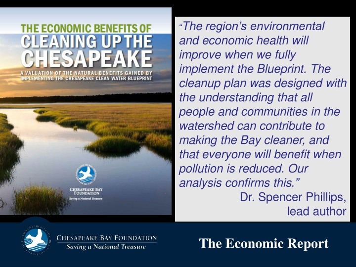 the region s environmental and economic health