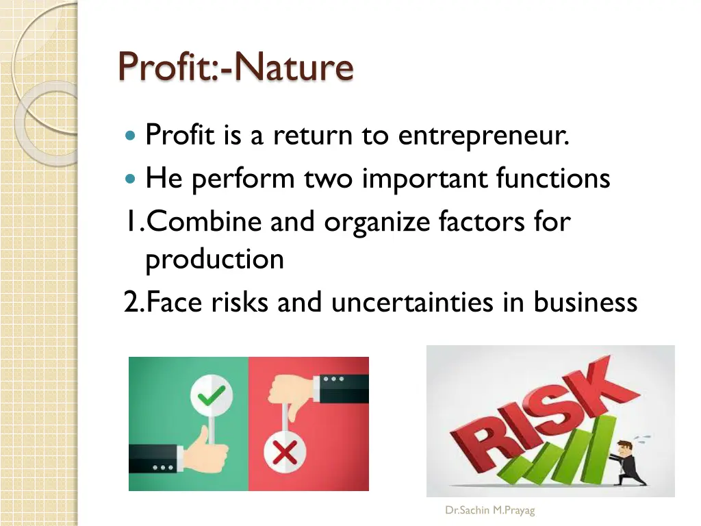 profit nature