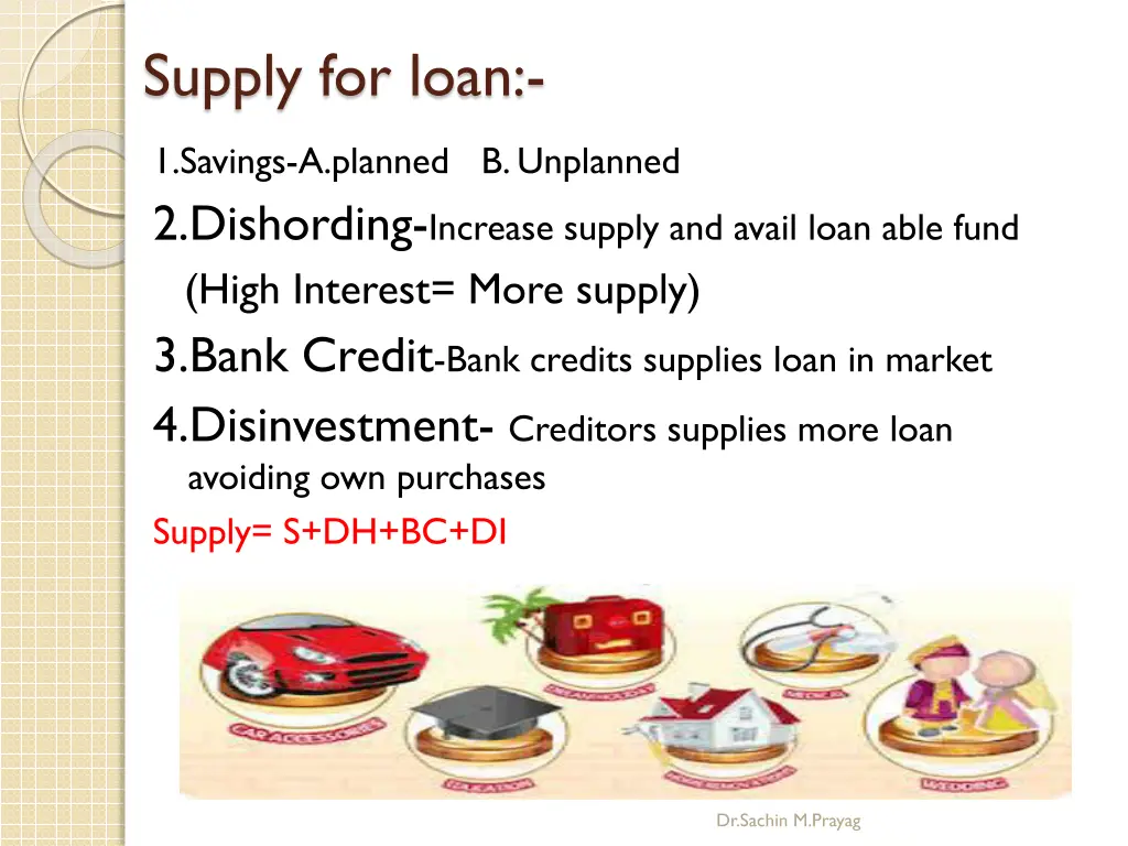 supply for loan