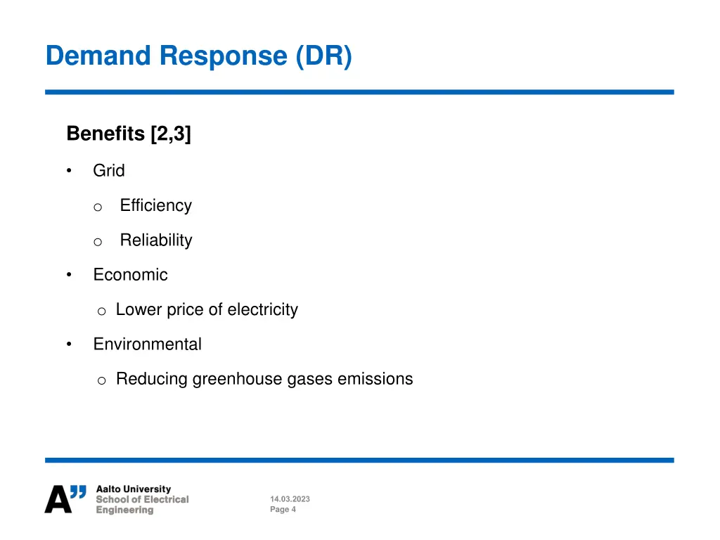 demand response dr 1