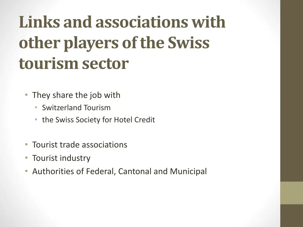 links and associations with other players