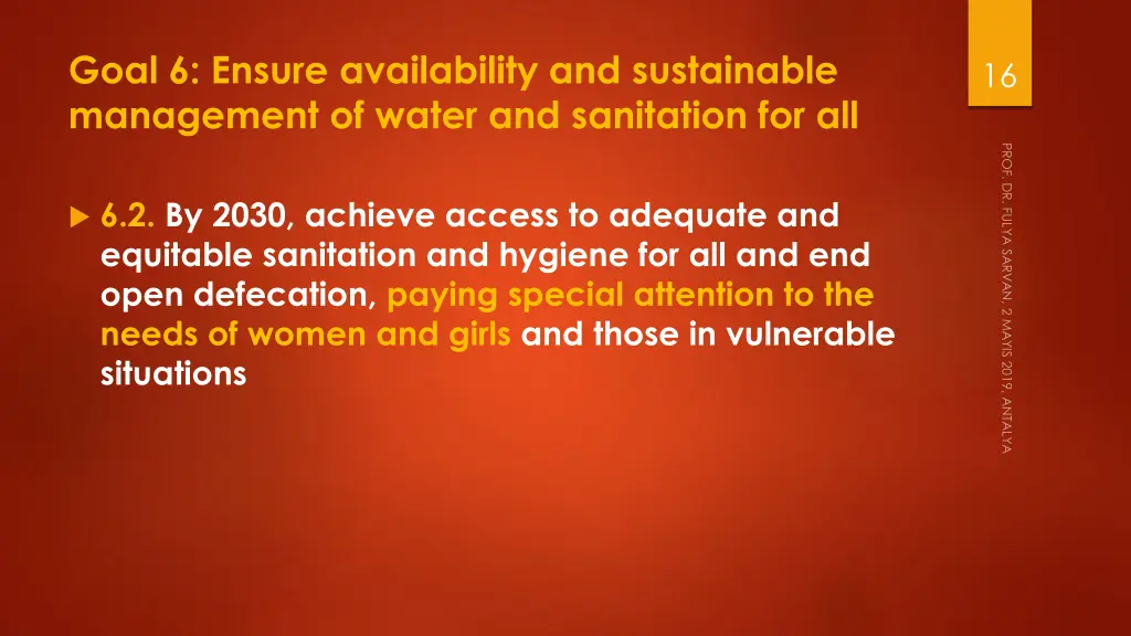 goal 6 ensure availability and sustainable