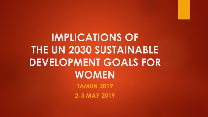 implications of the un 2030 sustainable