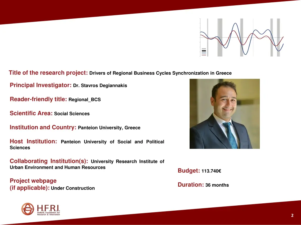 title of the research project drivers of regional