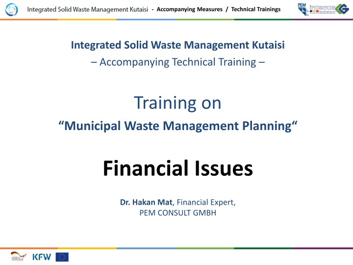 accompanying measures technical trainings