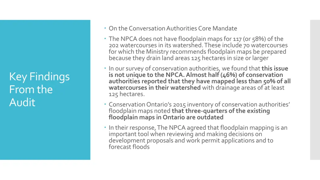 on the conversation authorities core mandate