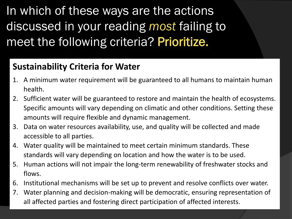 in which of these ways are the actions discussed