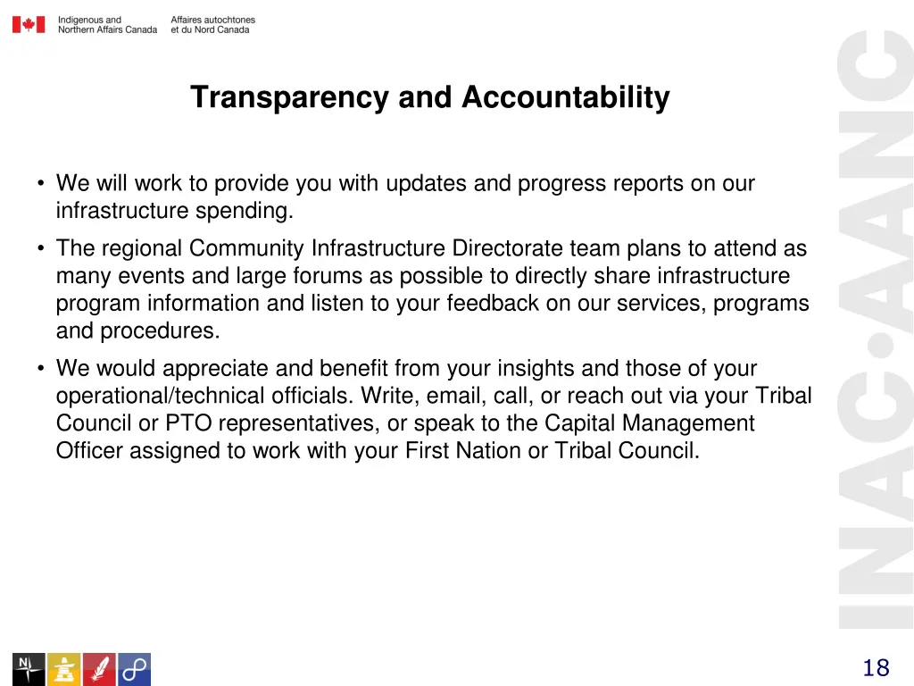 transparency and accountability