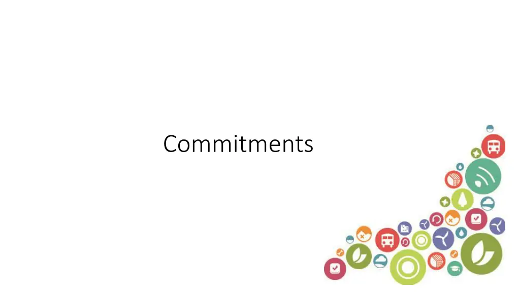 commitments