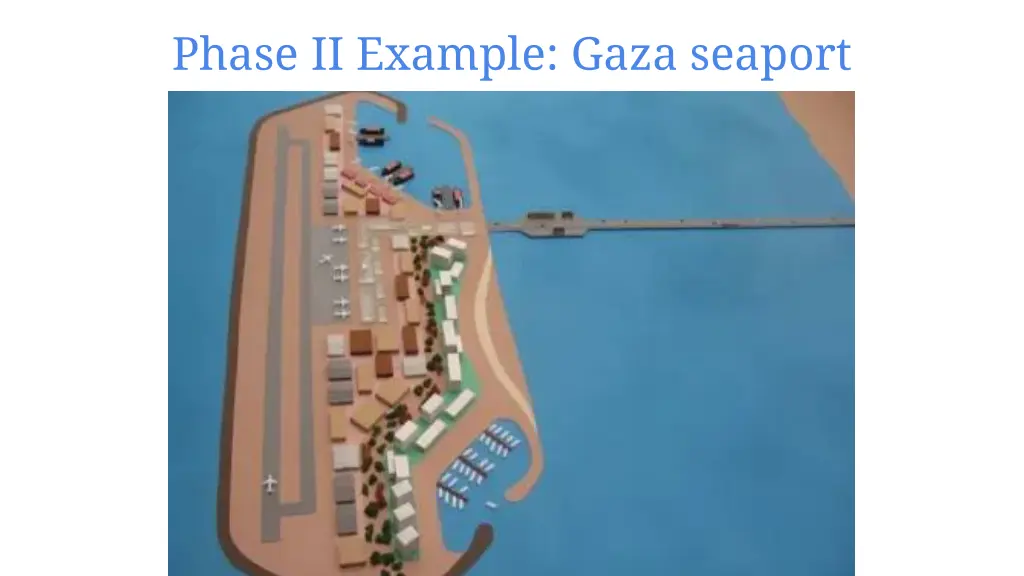 phase ii example gaza seaport